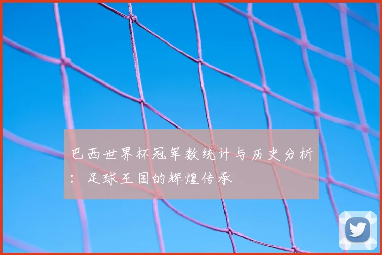 巴西世界杯冠军数统计与历史分析:足球王国的辉煌传承